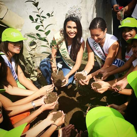 Angelia Ong tree planting