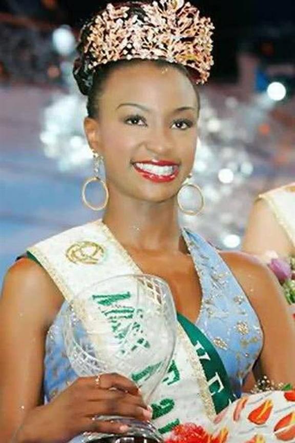 Winfred Omwakwe, Miss Earth 2002