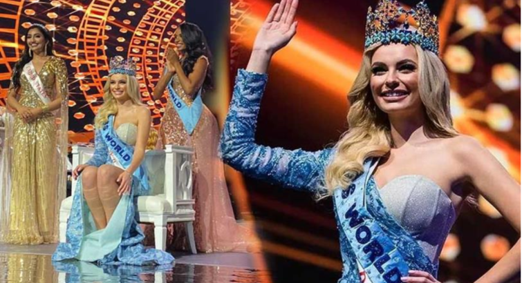 KAROLINA BIELAWSKA miss world crowning 2021