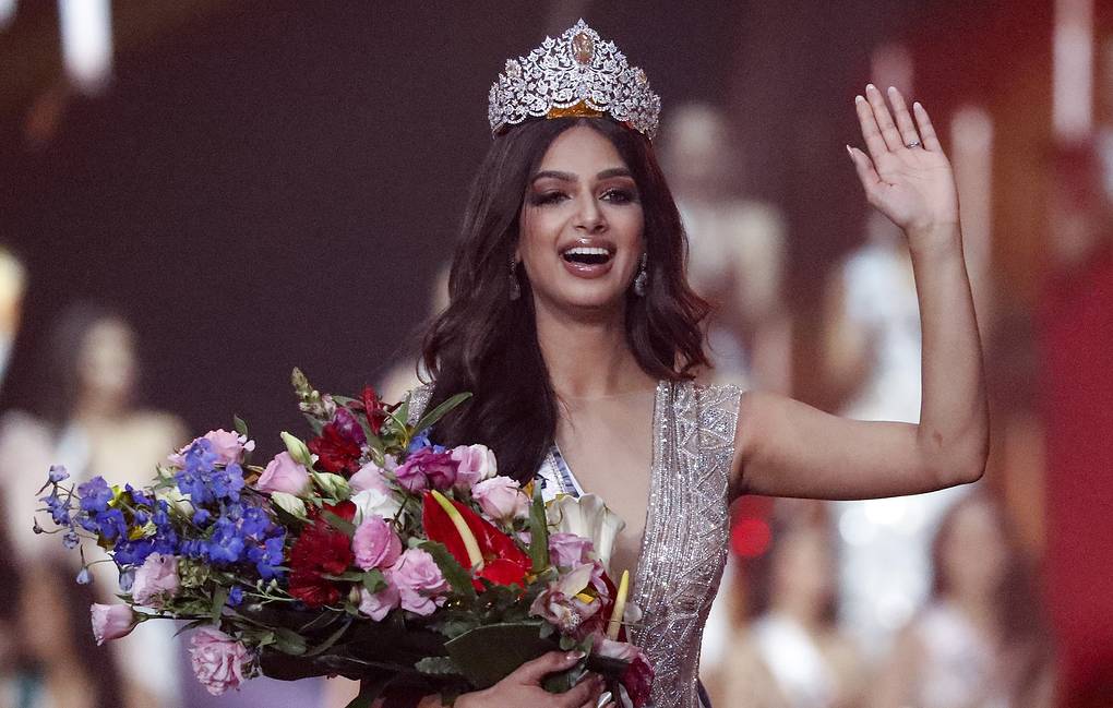 Harnaaz Sandhu waves 