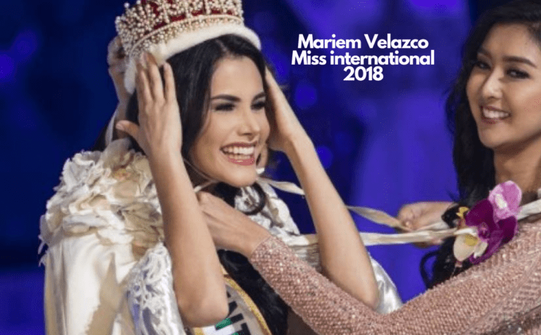 Mariem Velazco Miss international 2018