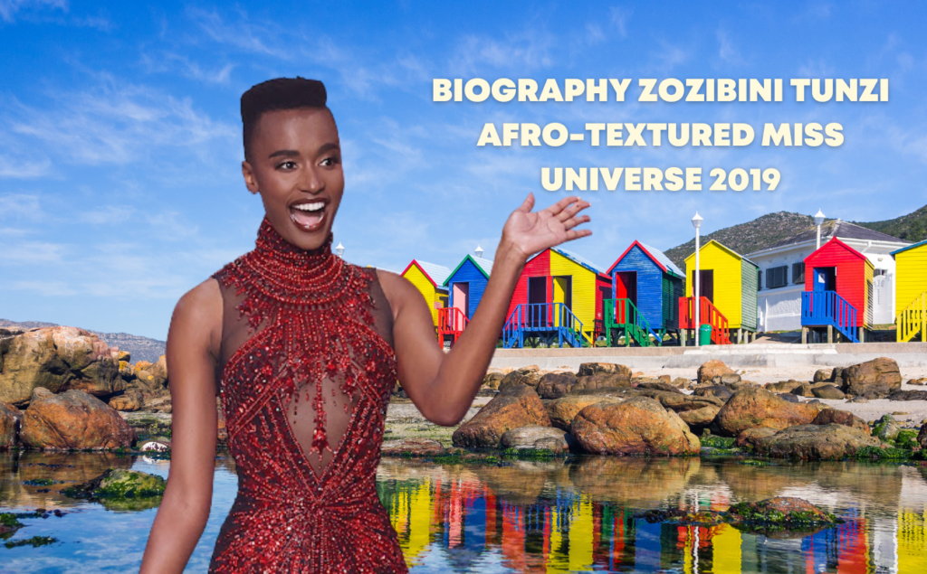 Zozibini Tunzi Stunning Afro Textured Miss Universe 2019