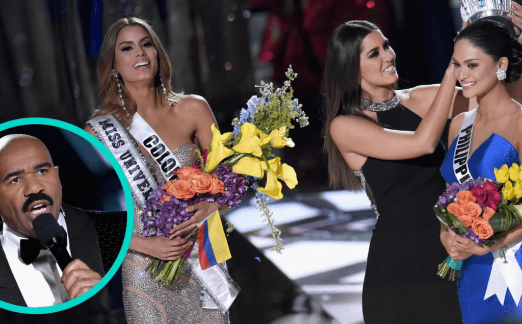 Pia Wurtzbach being rightfully crowned