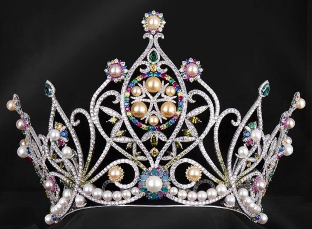 Miss Earth 2023 New crown by Long Beach Pearl unveiled